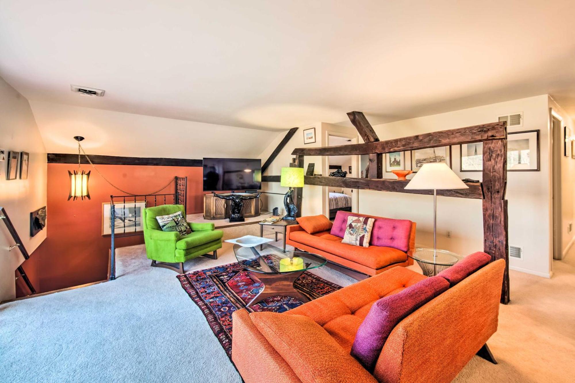 Runningwater Apartment In Lancaster With Deck Extérieur photo