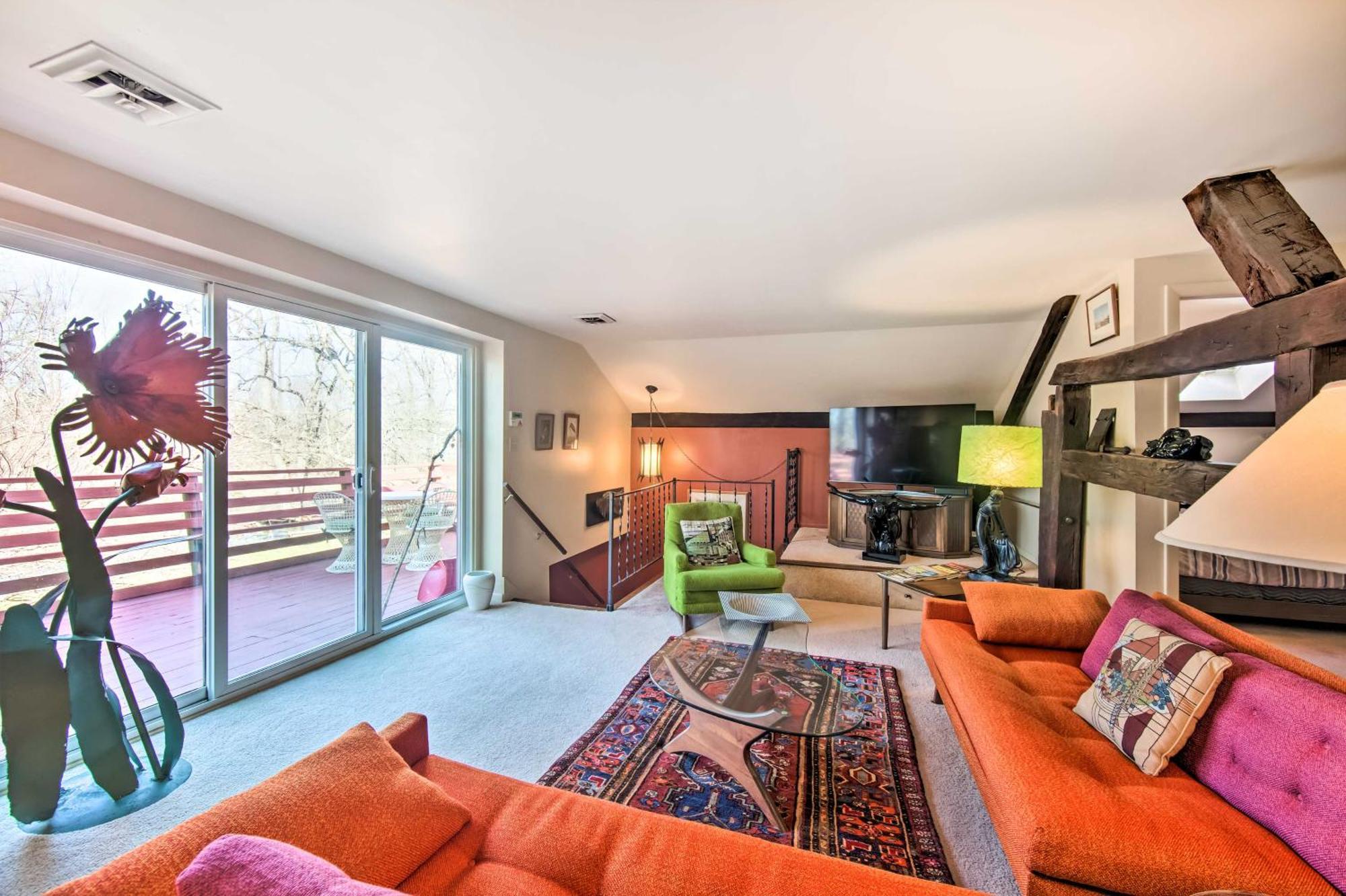 Runningwater Apartment In Lancaster With Deck Extérieur photo